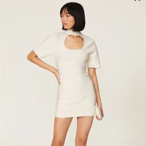 Hervé Léger Icon Cutout T-shirt Dress